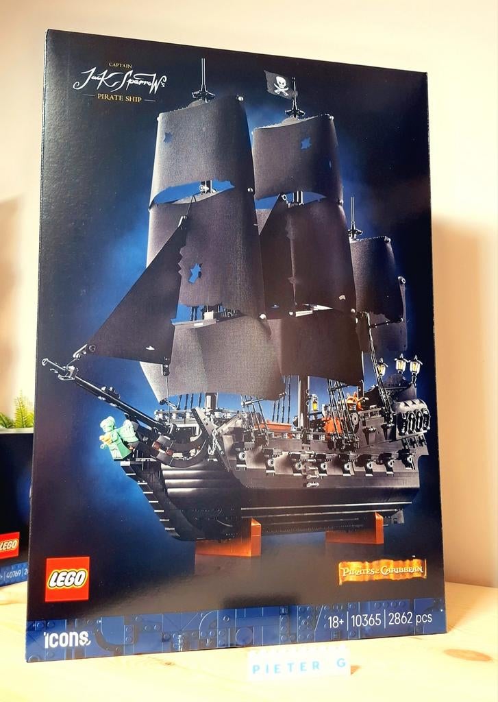 10365 - Lego Piratenschip van kapitein Jack Sparrow Nieuw, Ophalen of Verzenden, Nieuw, Complete set, Lego