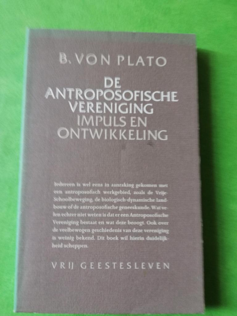 Antroposofische vereniging, Impuls en ontwikkeling, Ophalen of Verzenden, Nieuw, Bodo von Plato