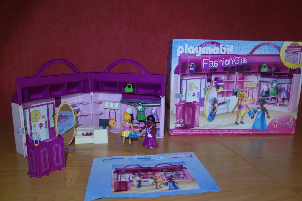 Playmobil 6862 Mode voor meisjes - compleet, Kinderen en Baby's, Speelgoed | Playmobil, Ophalen of Verzenden, Zo goed als nieuw