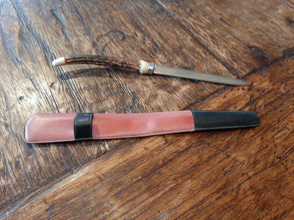 Vintage brievenopener, Ophalen of Verzenden, Gebruikt