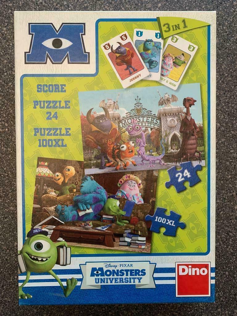 Puzzels "Monsters en co", Kinderen en Baby's, Ophalen of Verzenden, Zo goed als nieuw