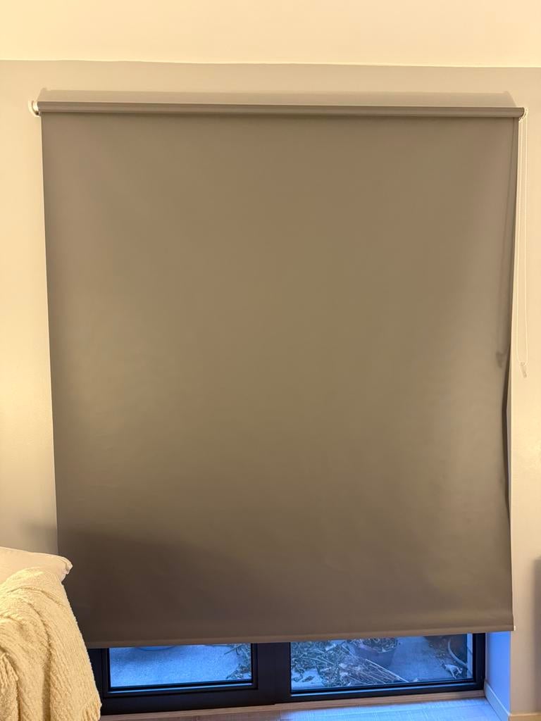 Grijs verduisteringsgordijn 180 x 250 cm, Ophalen, Gebruikt, 200 cm of meer, 150 tot 200 cm