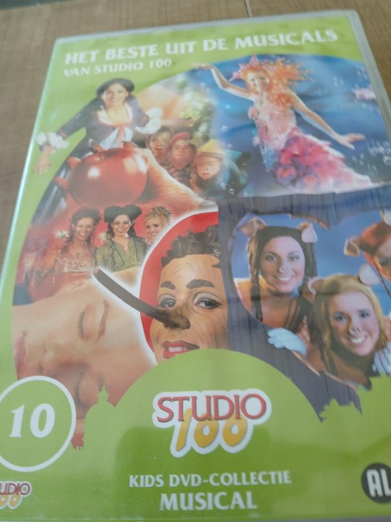 DVD Het beste uit de musicals van Studio 100, Enlèvement ou Envoi, Tous les âges, Comme neuf, Éducatif