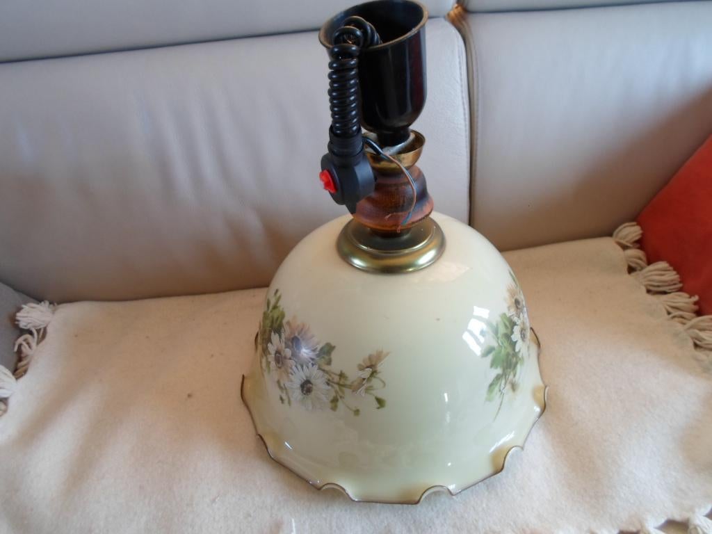luminaire, Maison & Meubles, Lampes | Suspensions, Ancien, Comme neuf, Enlèvement, Autres matériaux