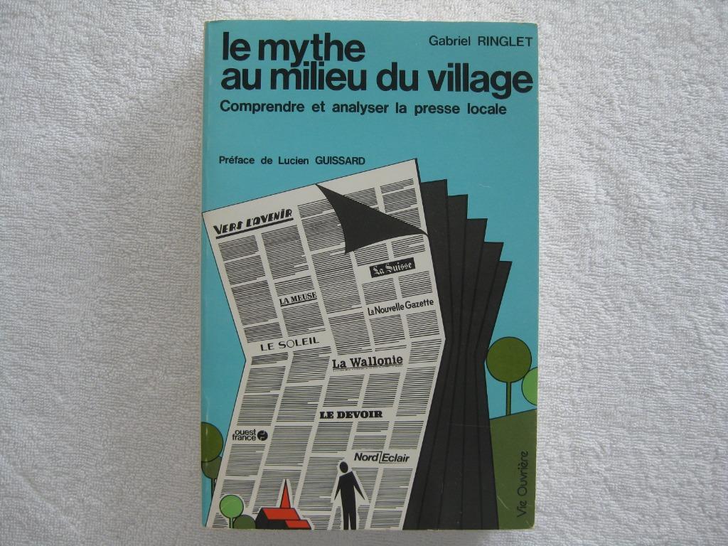 Gabriel Ringlet - presse belge et wallonne - EO 1981 – rare, Enlèvement ou Envoi, Utilisé
