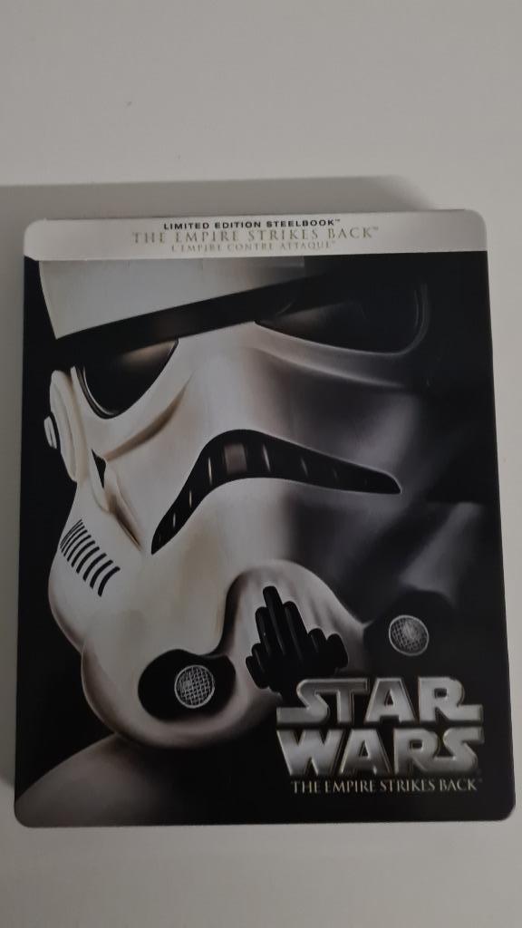 Star Wars Empire Strikes Back - Limited Edition STEELBOOK, Enlèvement ou Envoi, Comme neuf, Science-Fiction et Fantasy