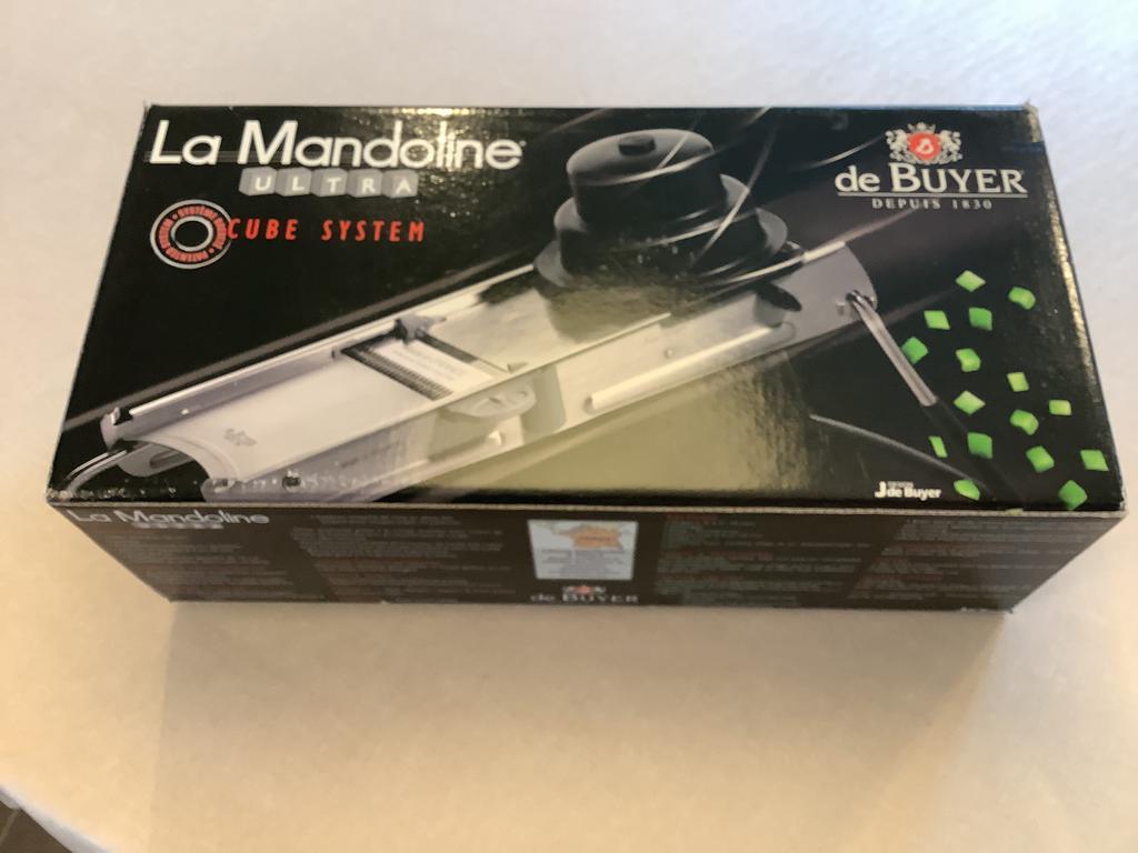 De Buyer mandoline ultra cube system, Ophalen, Zo goed als nieuw