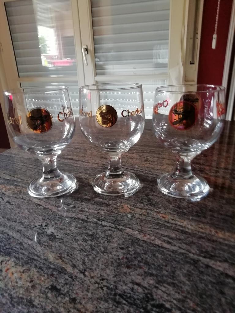 Drinkglas 33cl 'Keizer Karel' 'Charles Quint', Collections, Enlèvement ou Envoi, Comme neuf, Verre à bière