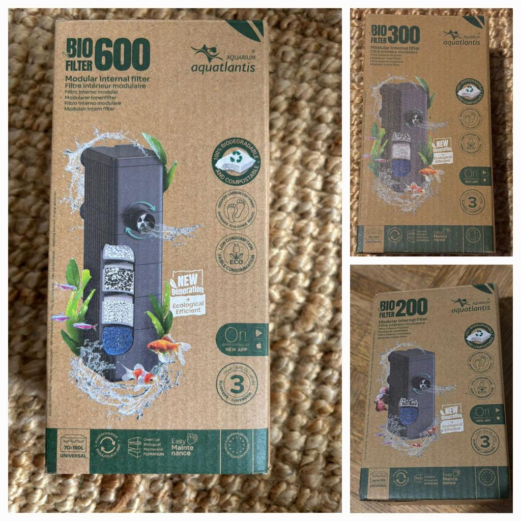 Aquatlantis Bio Filter 200 / 300 / 600 NIEUW, Animaux & Accessoires, Poissons | Aquariums & Accessoires, Neuf, Enlèvement ou Envoi