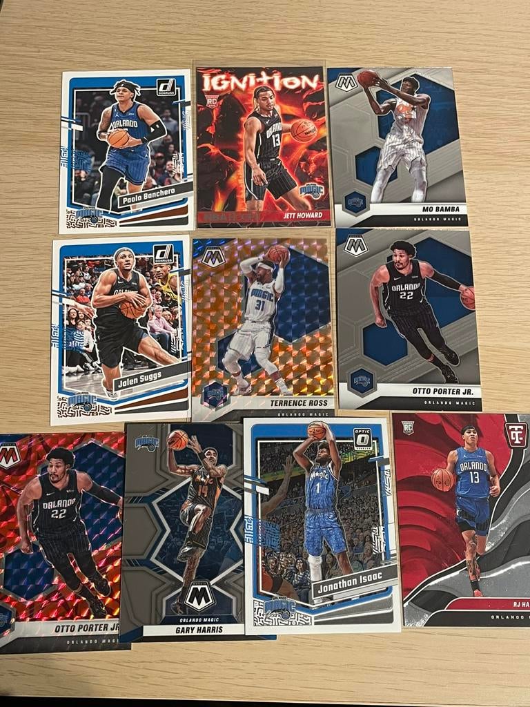 10 Orlando Magic Banchero Suggs Howard, Hobby & Loisirs créatifs, Autocollants & Images, Enlèvement ou Envoi