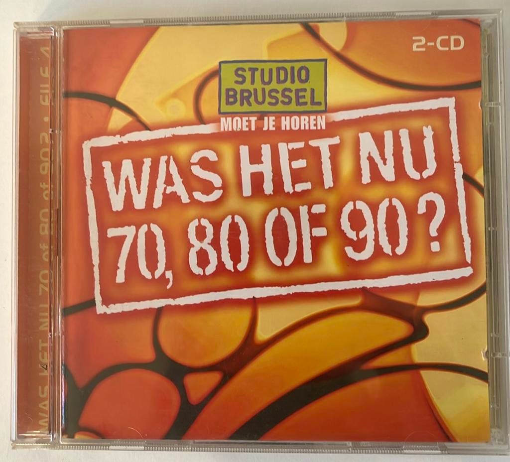 Studio Brussel - was het nu 70, 80 of 90 - 2CD, Cd's en Dvd's, Ophalen of Verzenden, Gebruikt