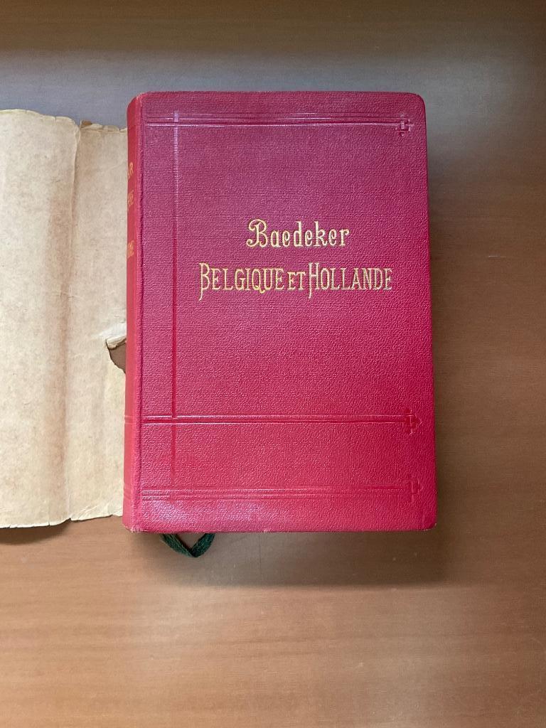 Baedeker Belgique et Hollande 1910, Livres, Enlèvement ou Envoi