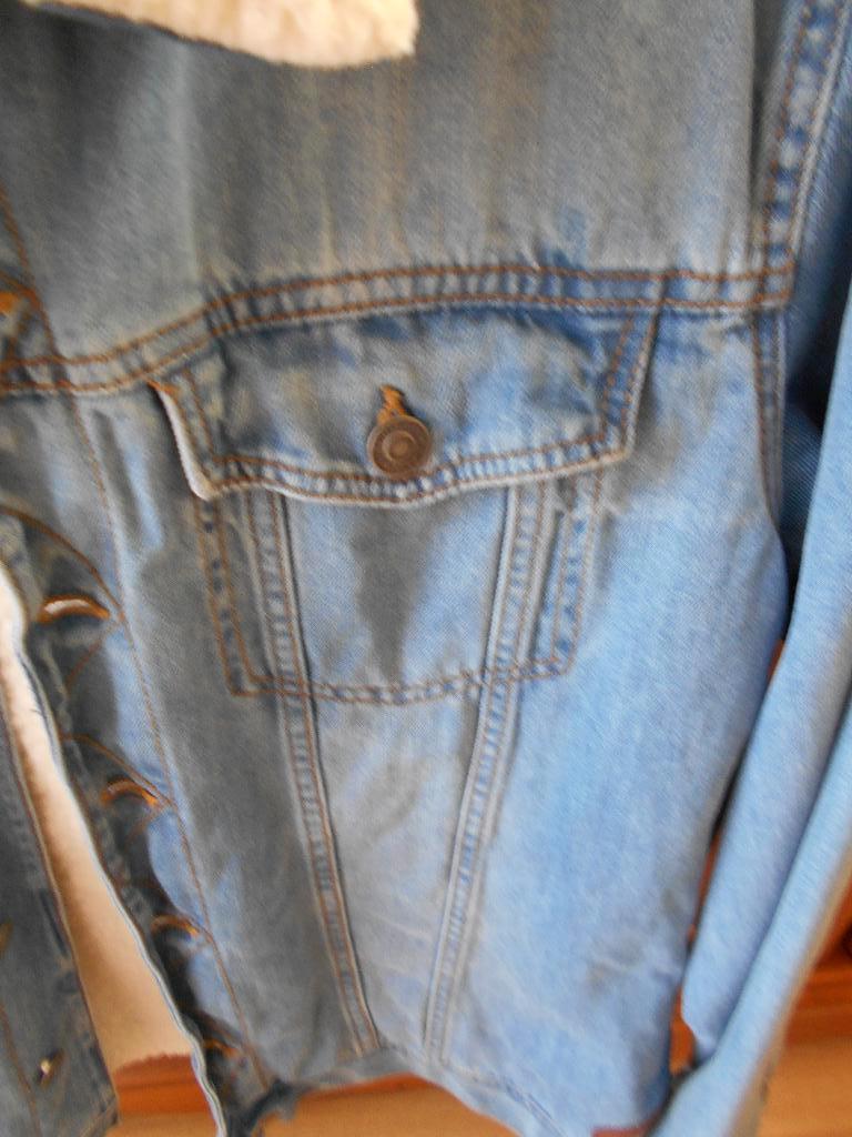 blouson en jean neuf homme, Enlèvement, Neuf, Taille 48/50 (M), Bleu