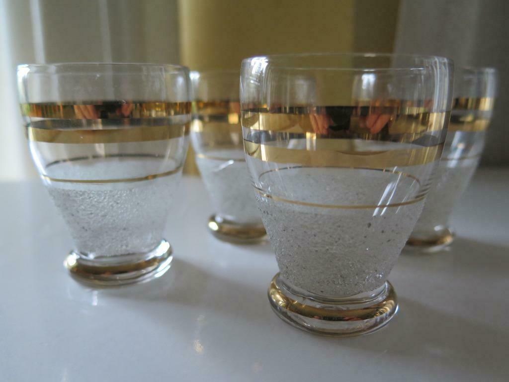 verres dorés, Enlèvement ou Envoi, Utilisé, Verres et Verres à shot