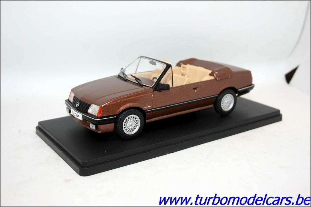 Opel Ascona C Cabriolet 1985 1/24 Whitebox, Hobby en Vrije tijd, Ophalen of Verzenden, Nieuw, Auto, Overige merken