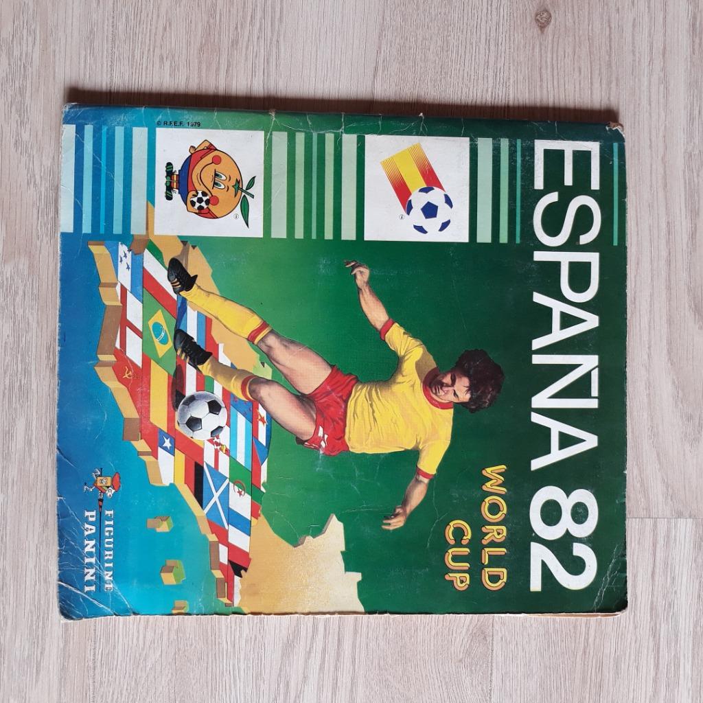 PANINI ESPANA WC 82 (only 5 stickers missing), Enlèvement ou Envoi, Utilisé, Cartes de joueur