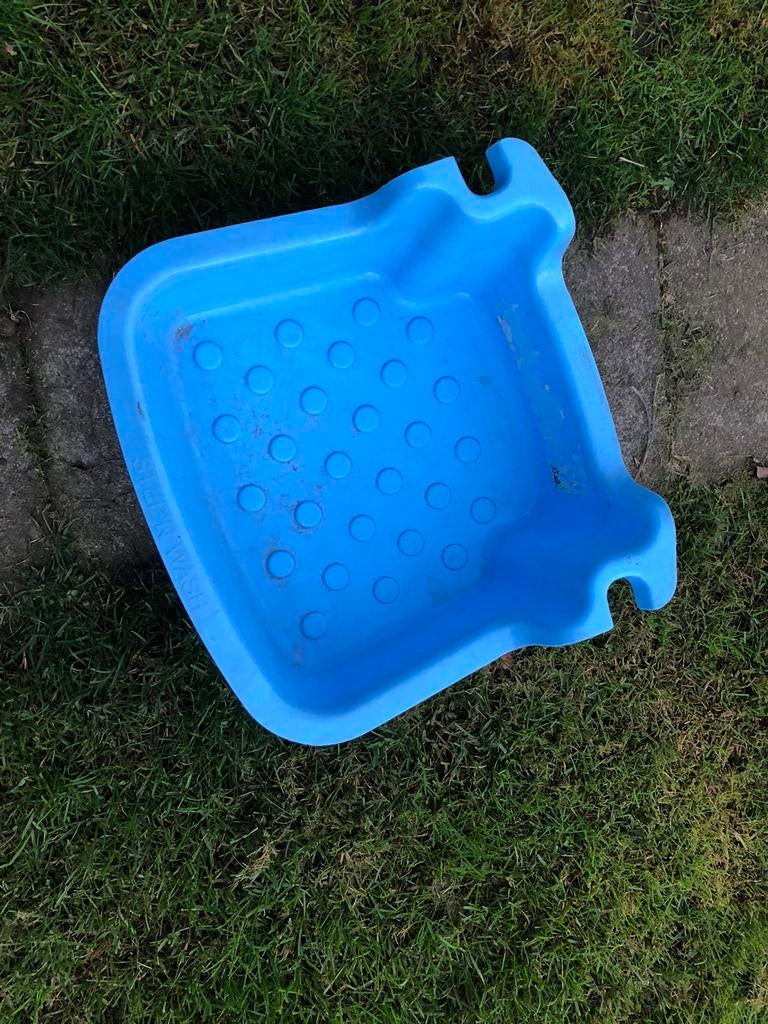 Voetbad en schepnet, Ophalen, Zo goed als nieuw
