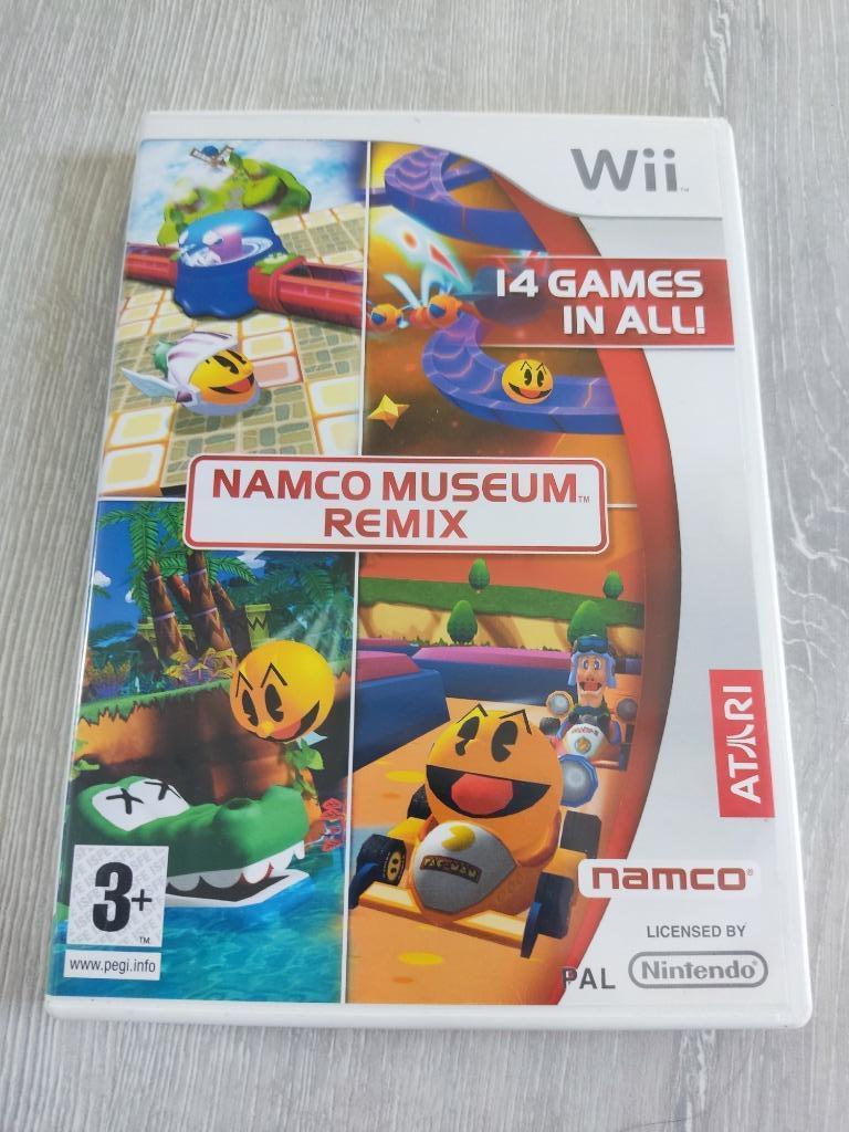 Namco Museum Remix (14 games in 1), Games en Spelcomputers, Games | Nintendo Wii, Overige genres, Ophalen of Verzenden, Zo goed als nieuw