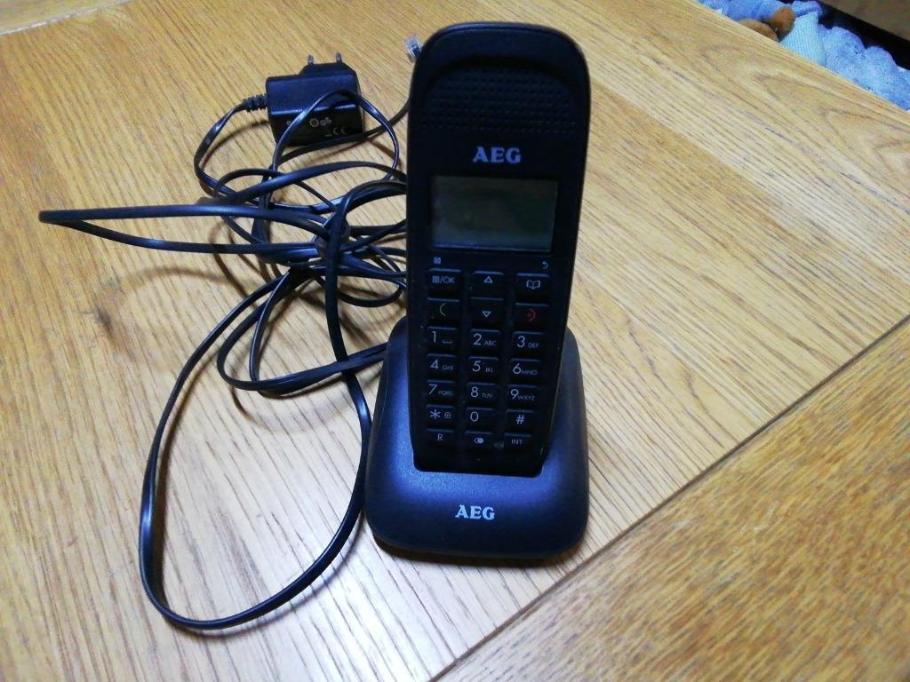 Téléphone fixe AEG, Ophalen, Gebruikt, 1 handset