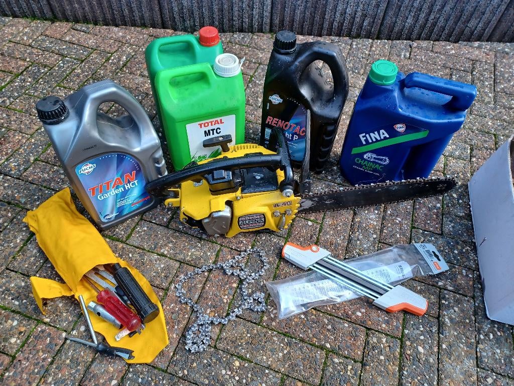 Scie à chaîne avec accessoires, Enlèvement, Autres types
