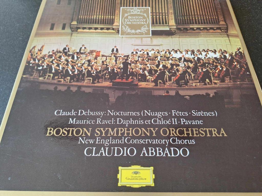 Debussy - Ravel / Abbado - Nocturnes Box 1 x Lp Vinyl, 12 pouces, Enlèvement ou Envoi, Utilisé, Musique de chambre