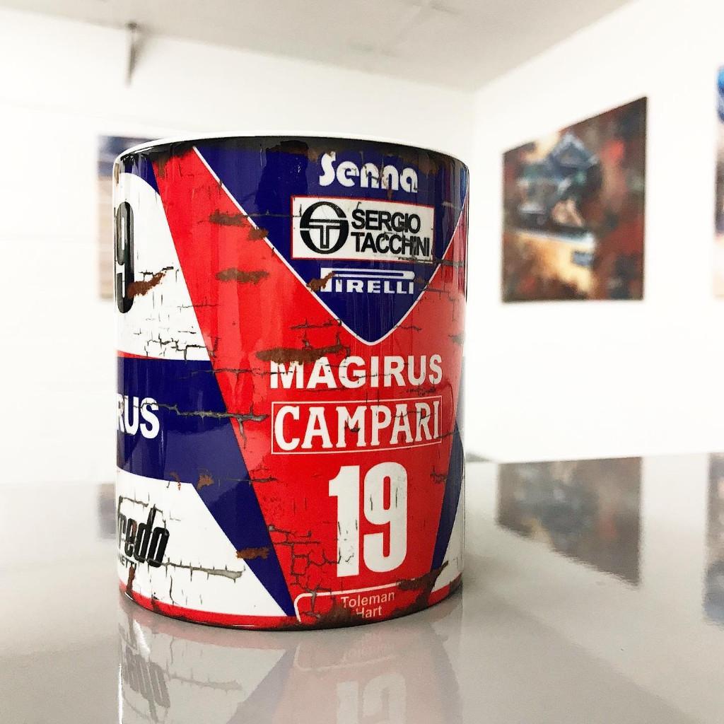 Ayrton Senna Toleman mok Vintage olie F1 Autosport NIEUW, Enlèvement ou Envoi, Neuf, ForTwo
