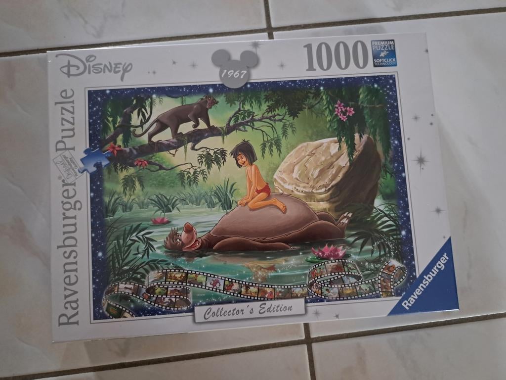 Ravensburger Disney Jungle Boek puzzel 1000 gesealed, Ophalen of Verzenden, 500 t/m 1500 stukjes, Nieuw, Legpuzzel