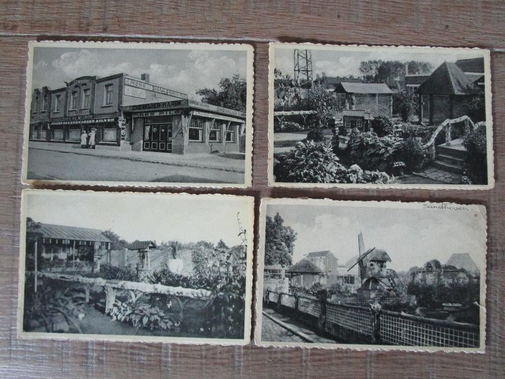oude postkaarten Zandhoven Café - dancing, Ophalen of Verzenden, Overige thema's