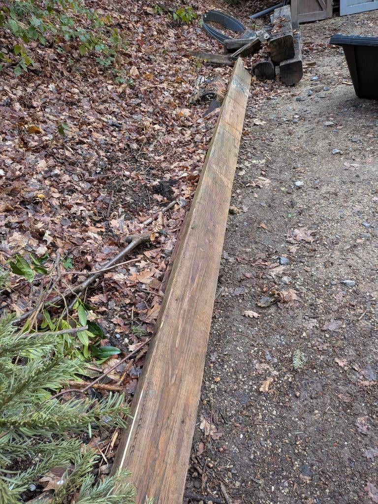 Poutre sapin 7x22,5x596 cm, 50 mm ou plus, Enlèvement, Utilisé, Poutre