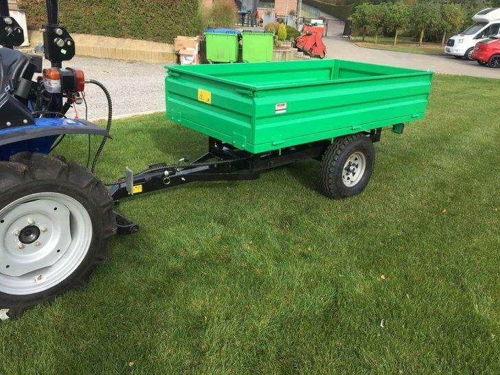 kipkar voor minitractor hydraulisch kippen 1500kg, Ophalen, Akkerbouw, Transport