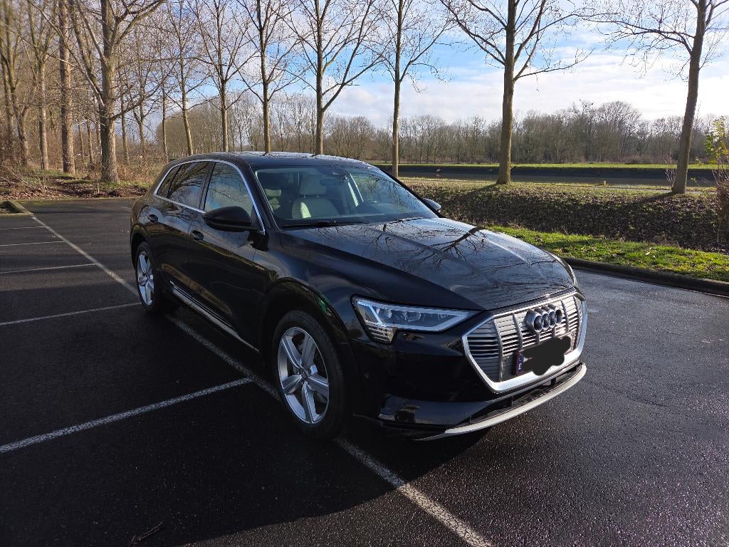 Audi e tron 55 quattro - 2020 - 126 683 km - 300 kW, Cuir, Achat, 1800 kg, Beige