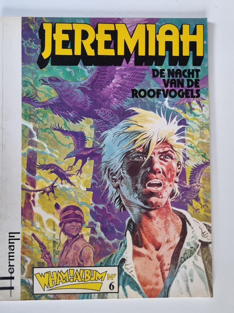 1e druk Jeremiah albums van nr. 1 t/m 3, Boeken, Stripverhalen, Verzenden, Hermann, Zo goed als nieuw, Meerdere stripboeken