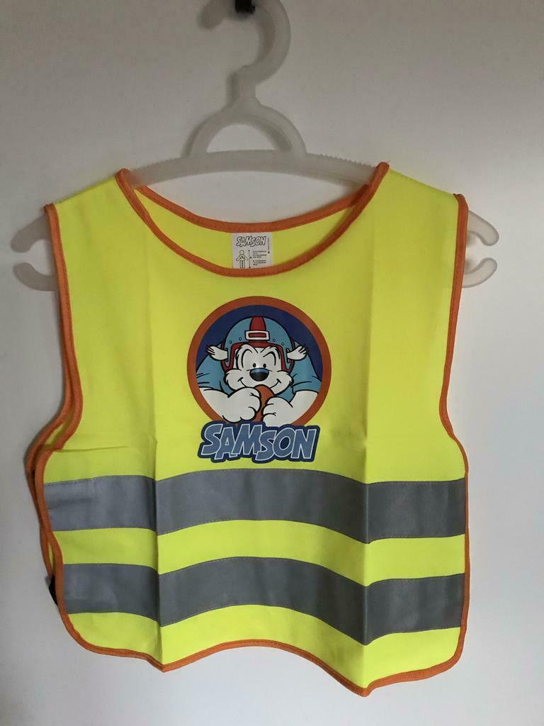 Gilet de sécurité fluo avec Samson pour enfant, Neuf, Autres tailles, Enfants, Vêtements d'extérieur
