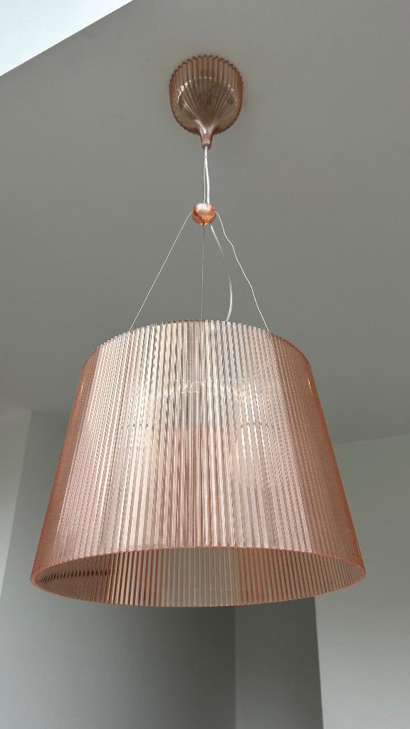 set van 2 Kartell Ge hanglampen, Ophalen, Kunststof, Gebruikt, Design