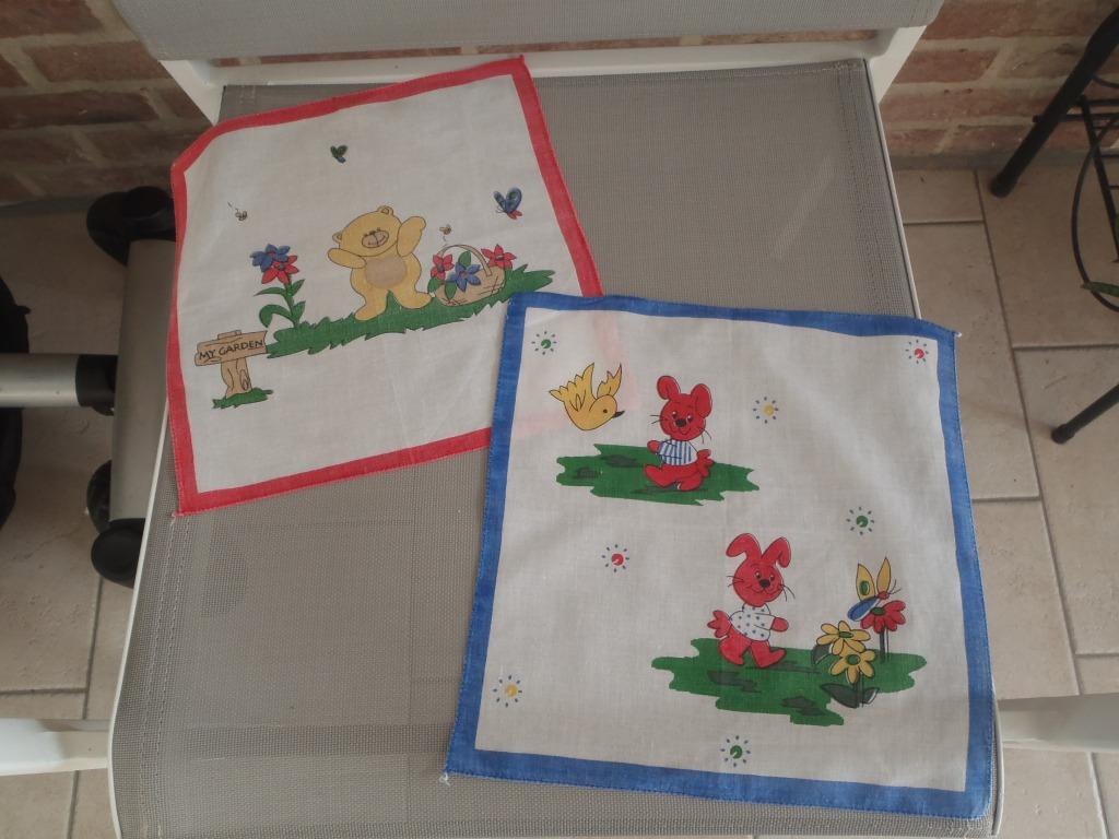 1 set van 12 zakdoeken voor kinderen, Kinderen en Baby's, Ophalen of Verzenden, Zo goed als nieuw, Jongetje of Meisje