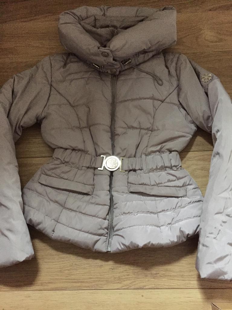 Winterjas, Ophalen of Verzenden, Zo goed als nieuw, Maat 36 (S), Beige