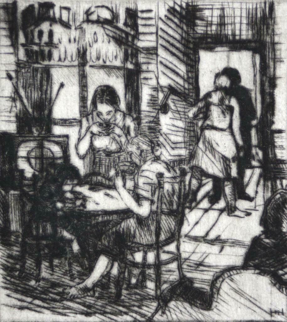 ets Hubert Heylbroeck / Heijlbroeck (1949-1999), Antiek en Kunst, Kunst | Etsen en Gravures, Ophalen of Verzenden