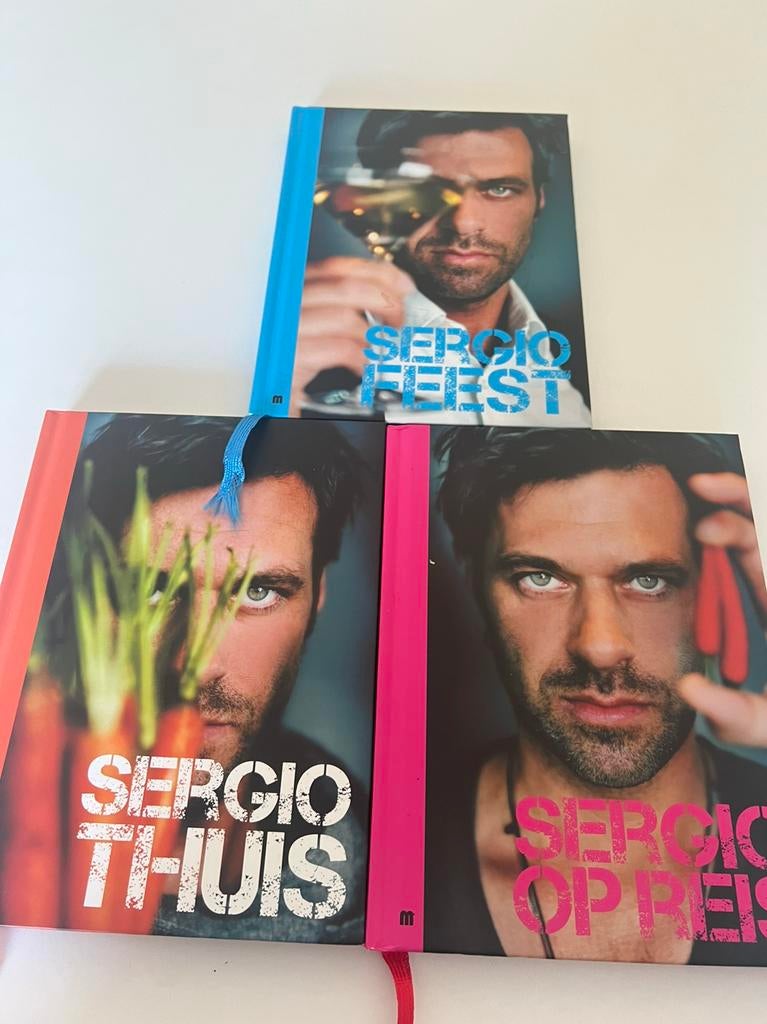 kookboeken 3 stuks Sergio Herman, Ophalen, Nieuw, Nederland en België, Gezond koken