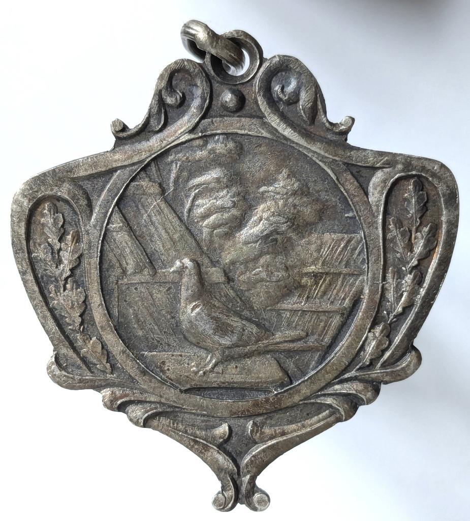 Médaille concours de pigeon 1928 - Argent, Enlèvement ou Envoi, Argent
