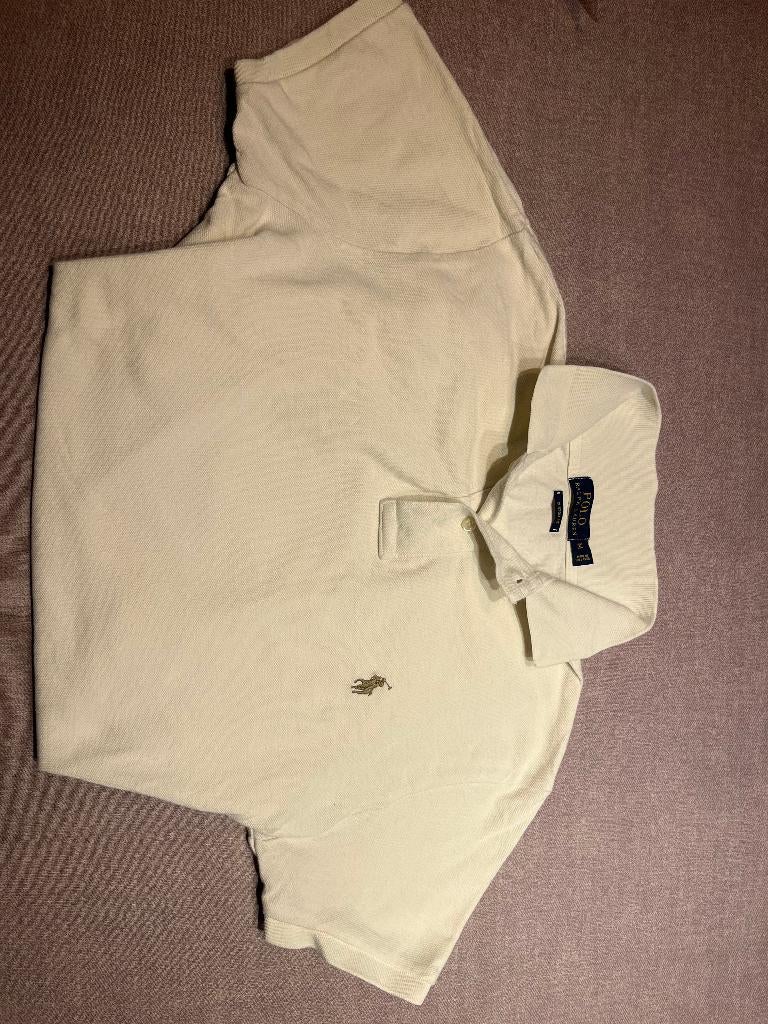 Witte Polo Ralph Lauren polo M, Vêtements | Hommes, Polos, Enlèvement ou Envoi, Ralph Lauren, Comme neuf, Blanc
