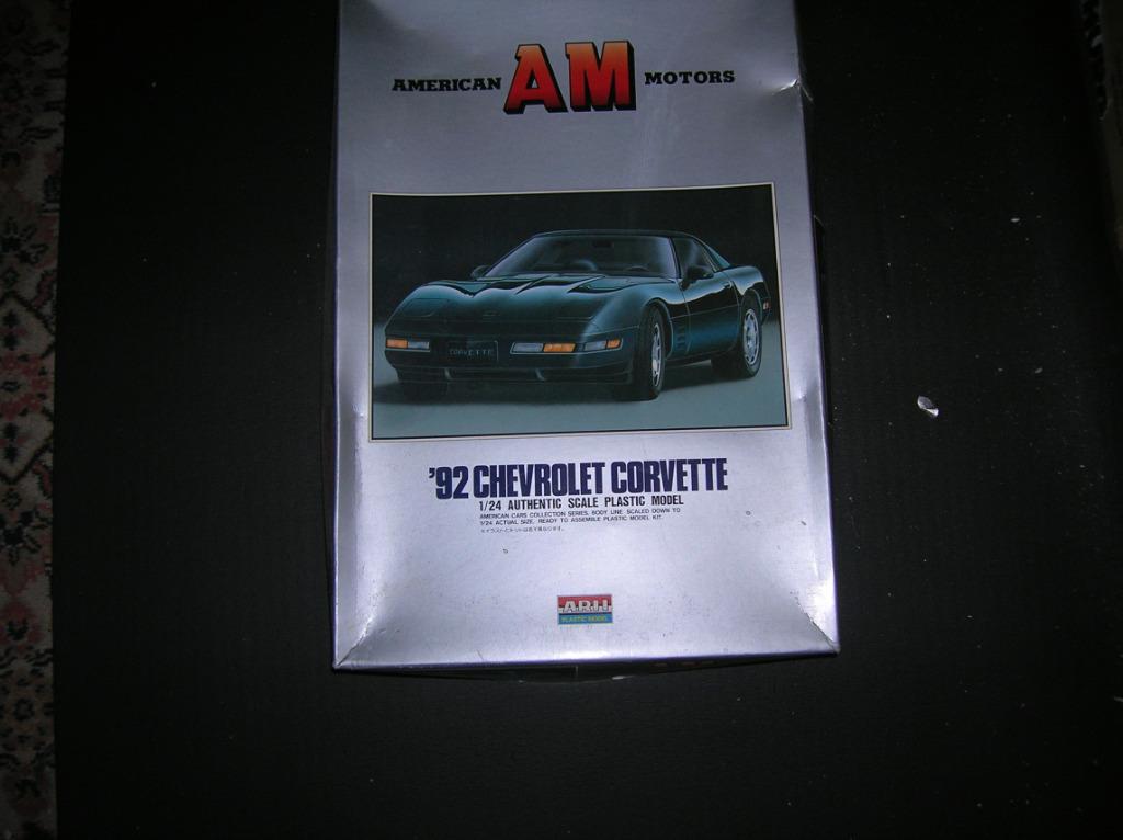 Modèle Chevrolet Corvette ZR1 1992 1/24 AM MOTORS, Hobby & Loisirs créatifs, Voitures miniatures | 1:24, Enlèvement ou Envoi, Comme neuf