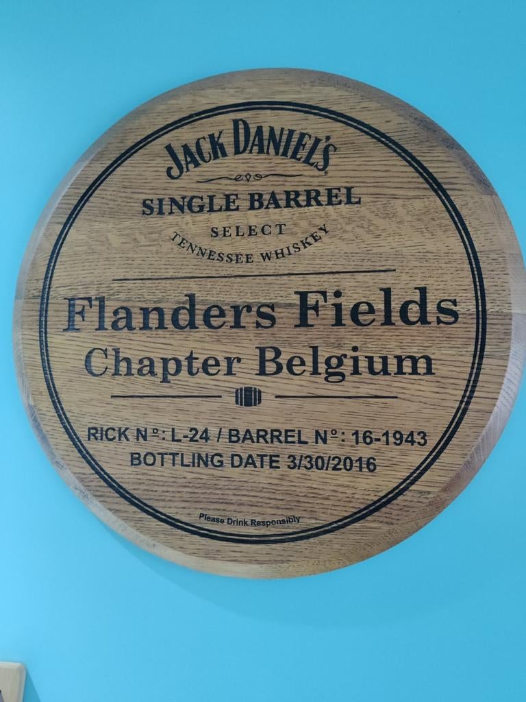 Canon unique Jack Daniels, Enlèvement