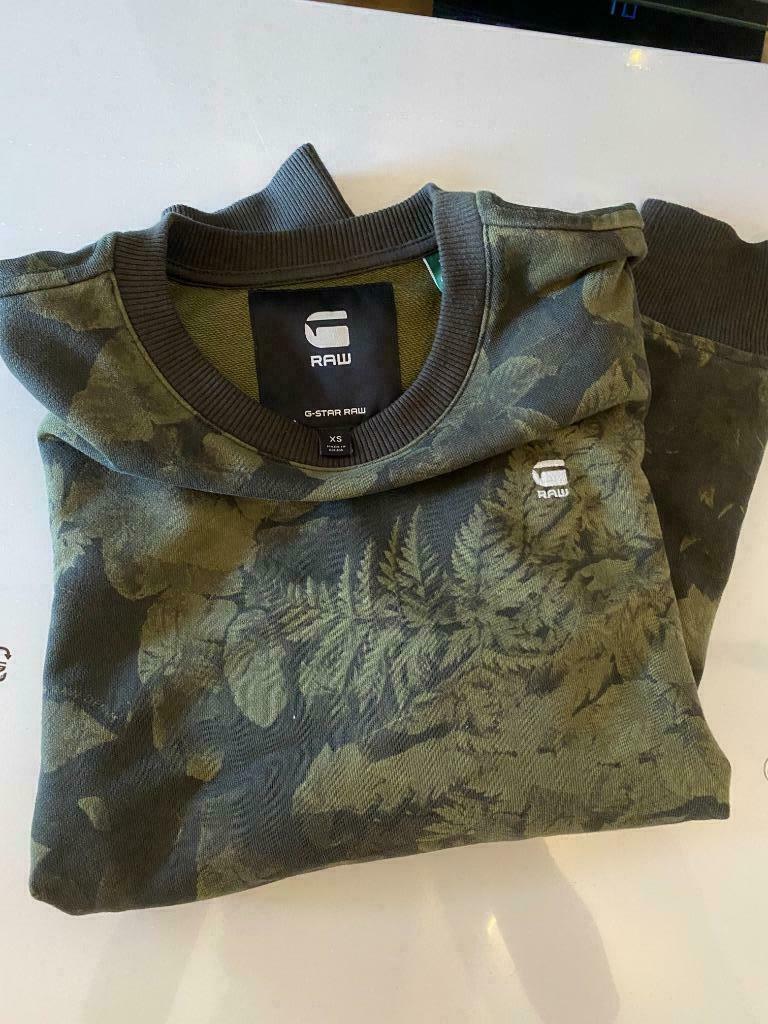 Trui G-Star Raw Mt. S, Kleding | Heren, Ophalen, G-star Raw, Blauw, Zo goed als nieuw