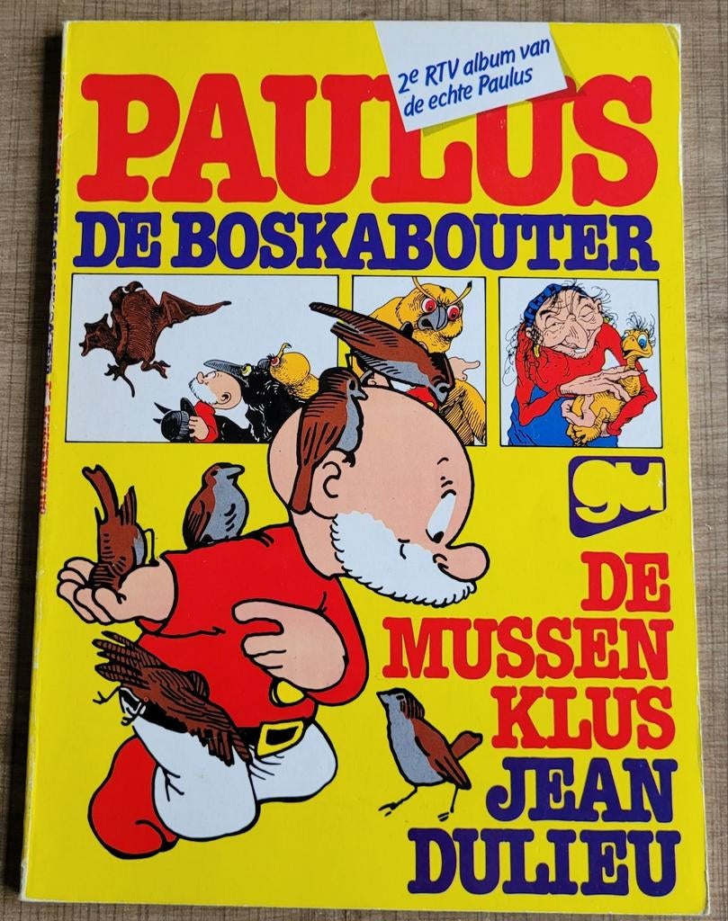 Paulus de boskabouter - De mussenklus (boek), Ophalen of Verzenden, Gebruikt, Tv, Overige typen
