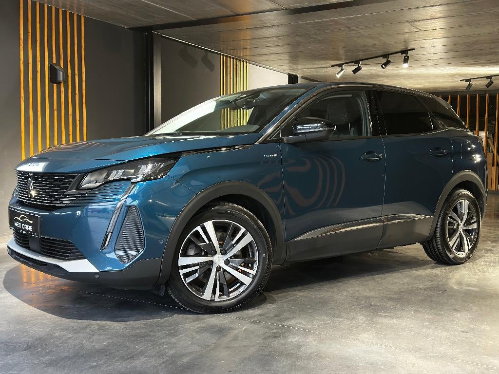 Peugeot 3008 1.6 Plug-In Hybride | ACC | Apple carplay | ..., Auto's, 4 cilinders, Blauw, Leder en Stof, Bedrijf