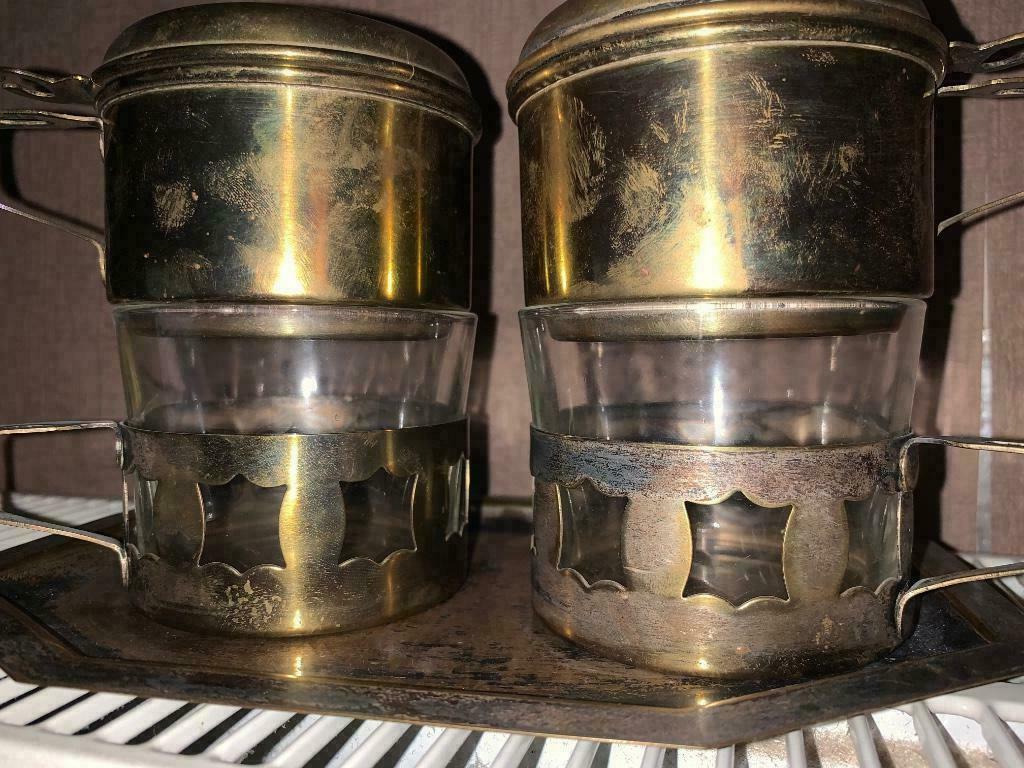set koffie filters in koper, Antiek en Kunst, Ophalen of Verzenden