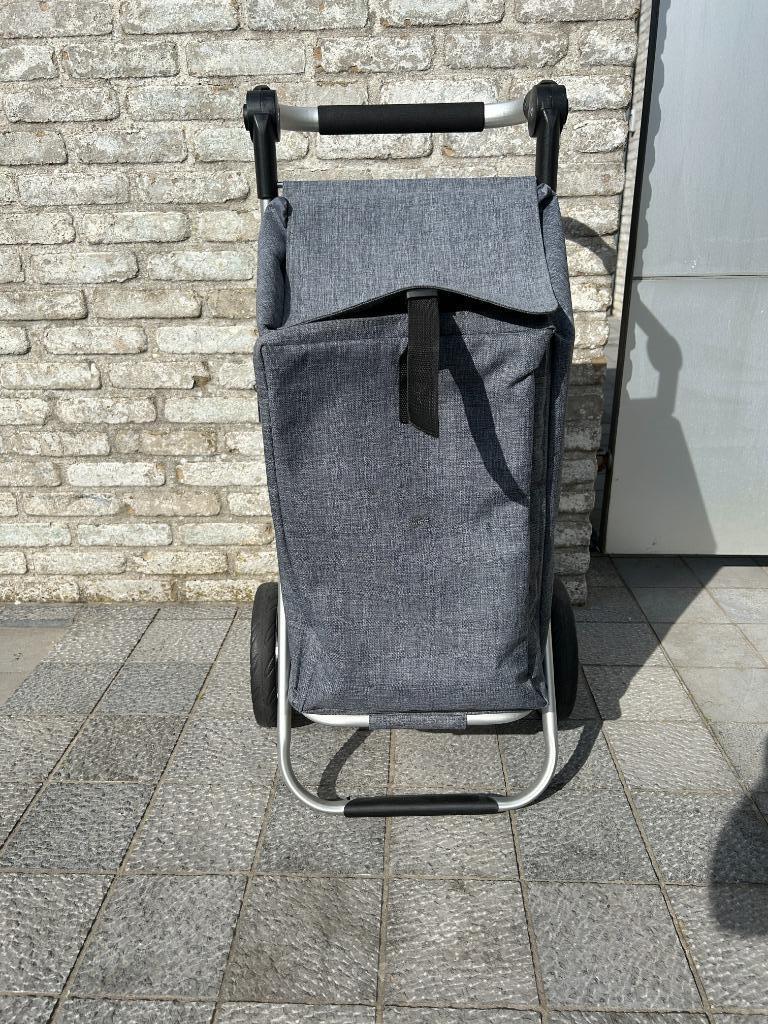 boodschappen trolly, Ophalen of Verzenden, Zo goed als nieuw, 75 cm of meer, Grijs