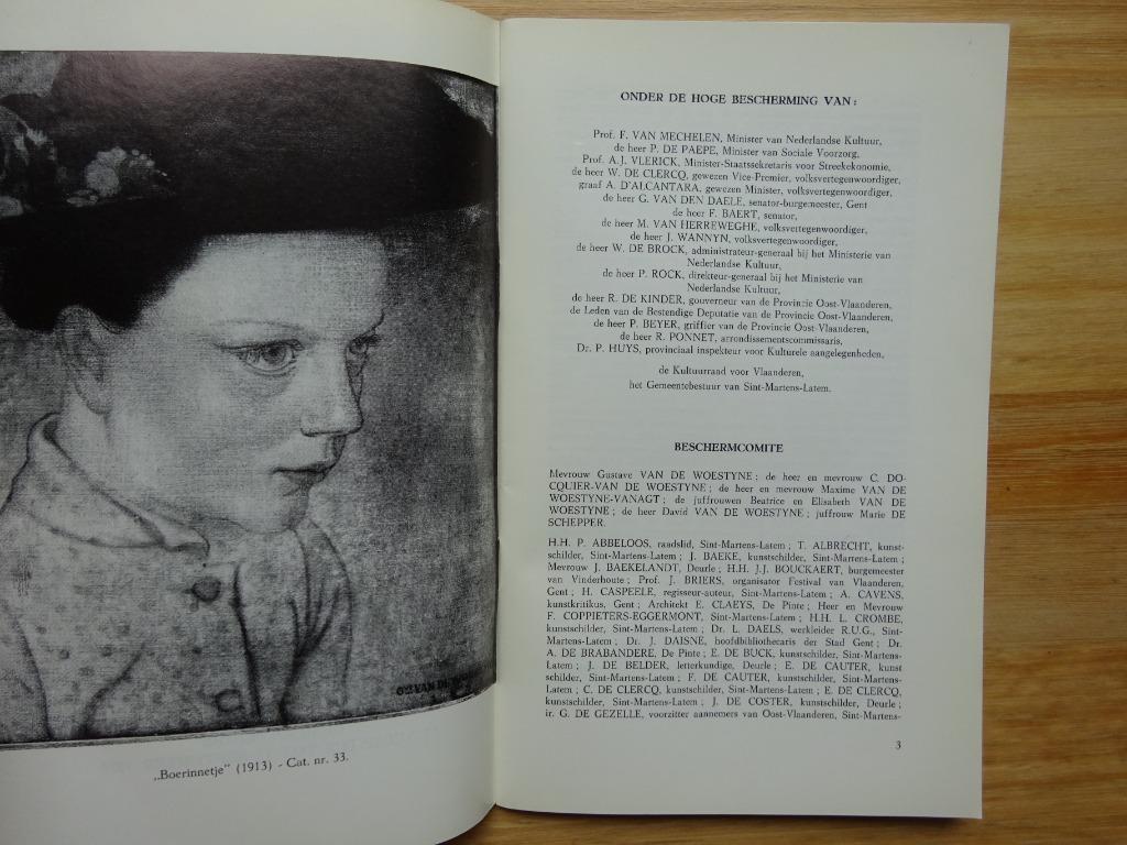 Gustave Van de Woestyne, Latem, 1970, Boeken, Ophalen of Verzenden, Gelezen, Schilder- en Tekenkunst
