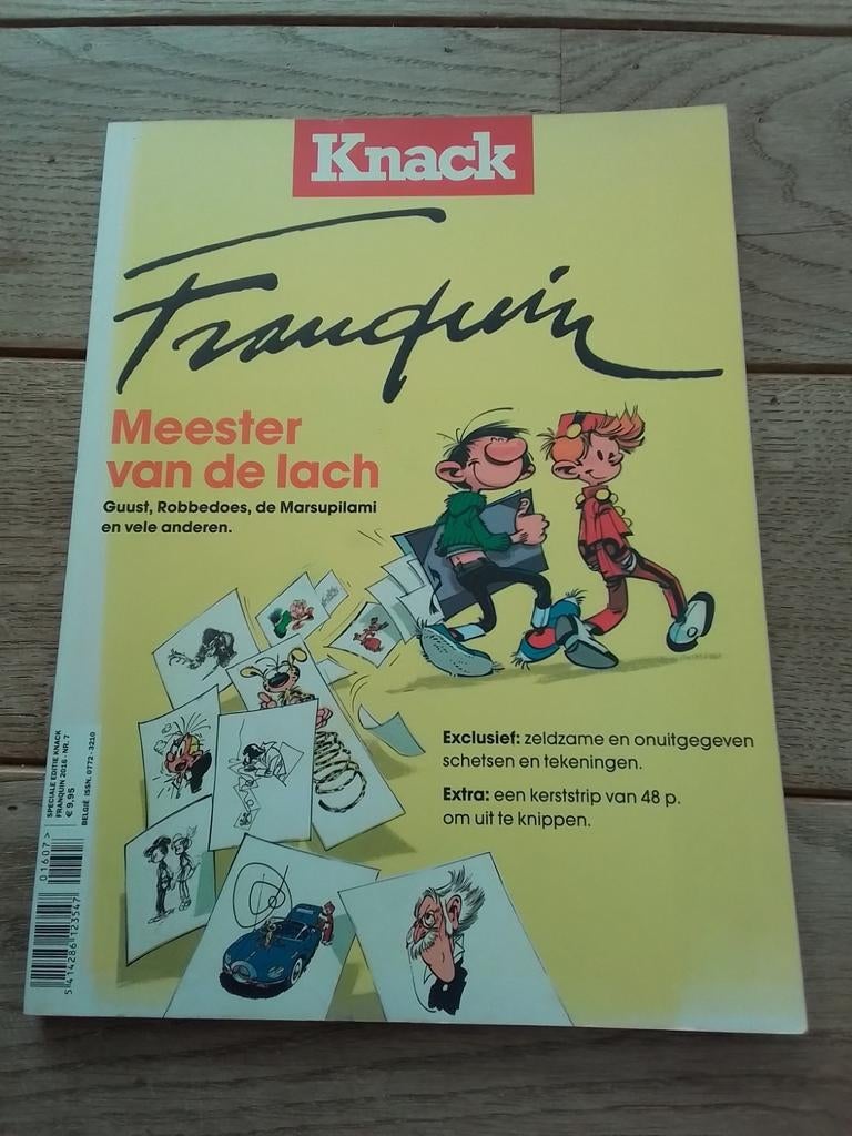 Knack buitenreeks  franquin meester van de lach, Boeken, Tijdschriften en Kranten, Ophalen of Verzenden