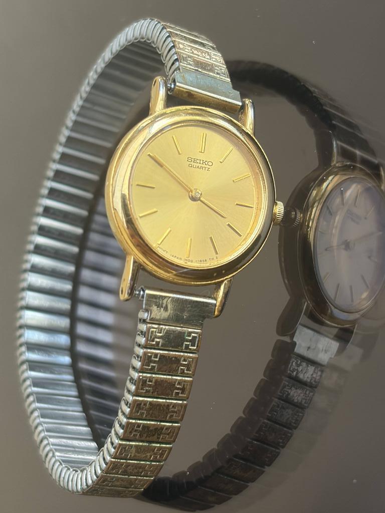 Montre vintage Seiko pour femme, Montre-bracelet, Seiko, Enlèvement ou Envoi, Or